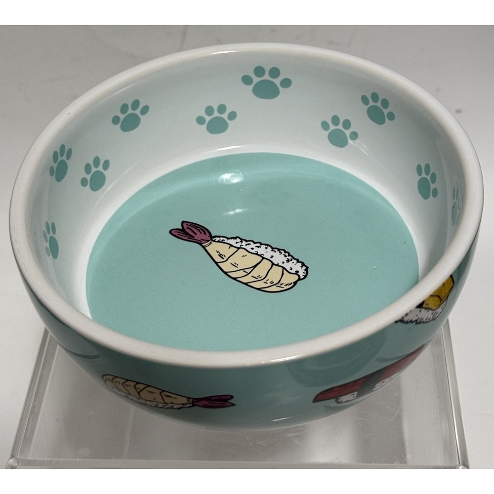 cat Bowl Sushi Theme- Ceramic